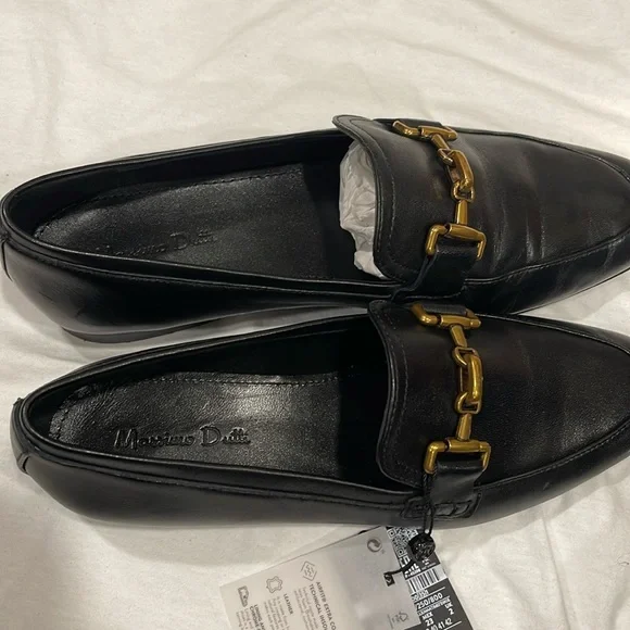 Massimo Dutti LEATHER LOAFERS WITH BUCKLE in Size‎ 5 - Picture 10 of 10